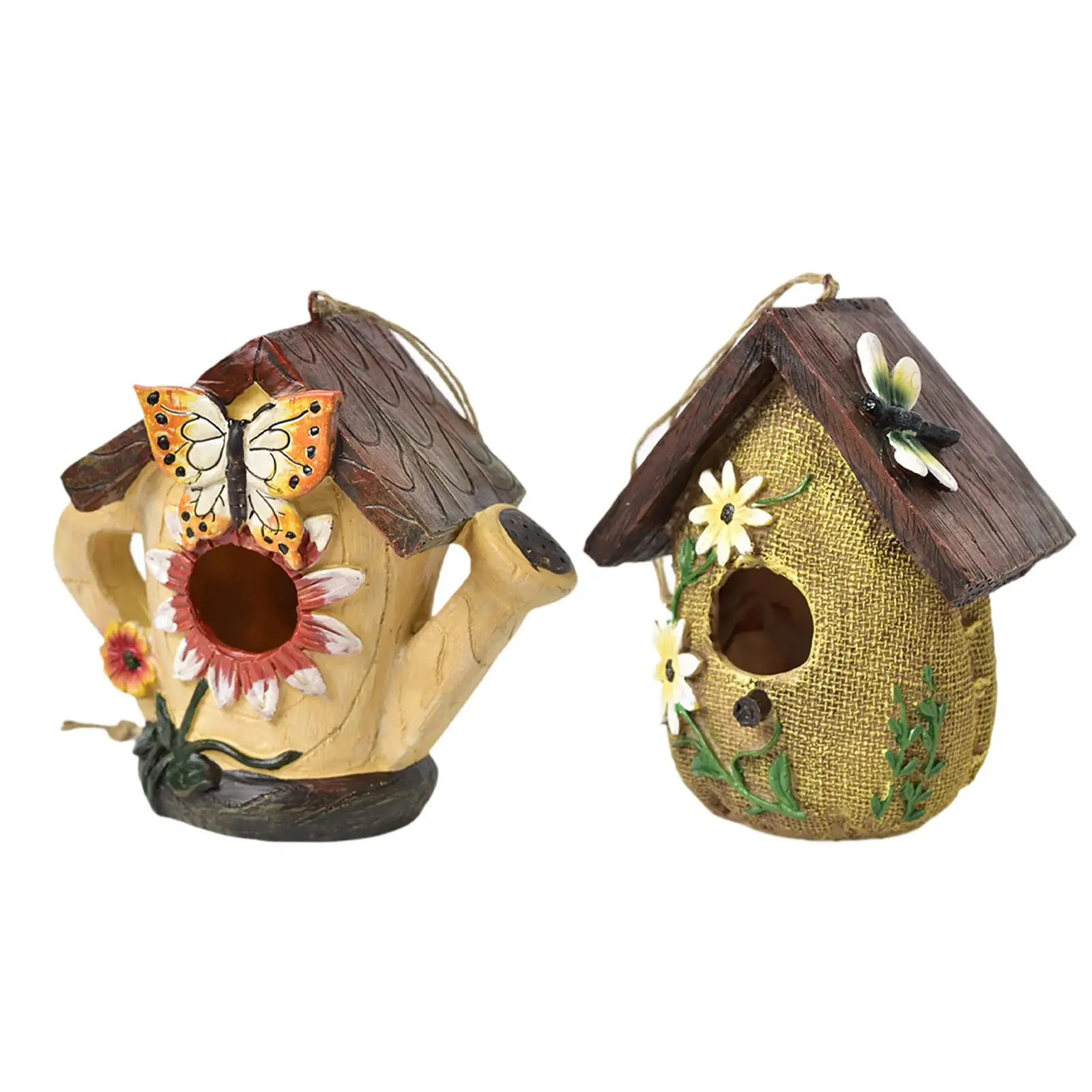 

Hanging Bird House for Outdoors Garden Decoration for Balcony Fence Garden