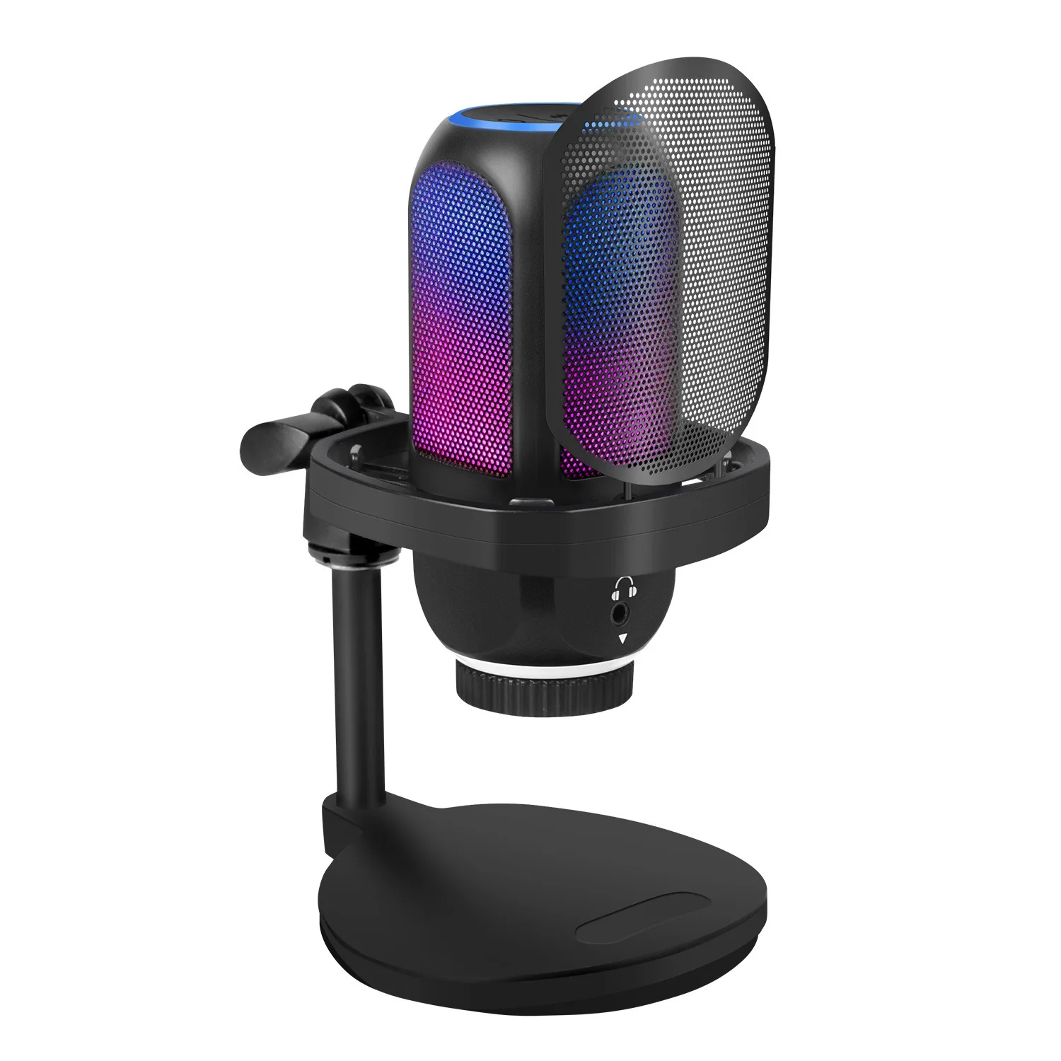 APK001 مكثف ميكروفون لعبة الكمبيوتر AI الحد من الضوضاء الهاتف المحمول تسجيل Dubbing البث المباشر ميكروفون #6