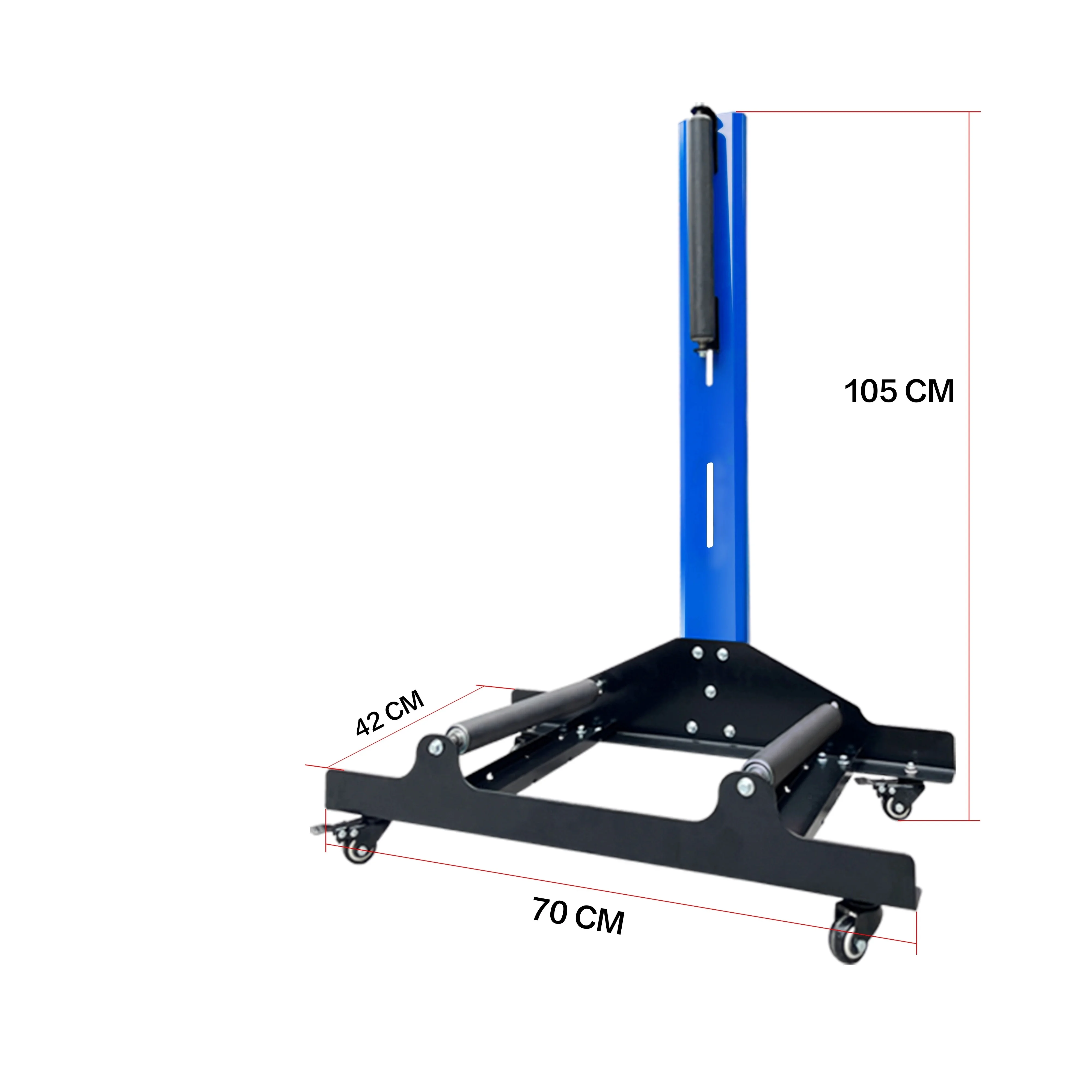 

Professional car wheel hub cleaning tool bracket with rotation function
