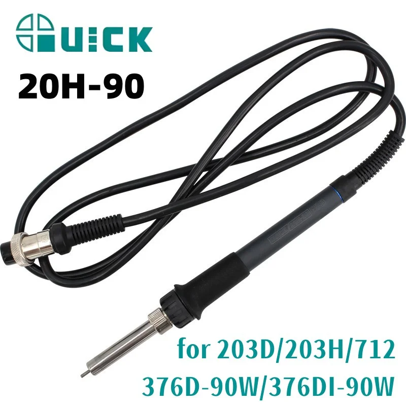 QUICK 20H-90 Soldering Handle with 6-hole for QUICK 203D/203H/712/376D/376DI-150W Weldering Station Tool