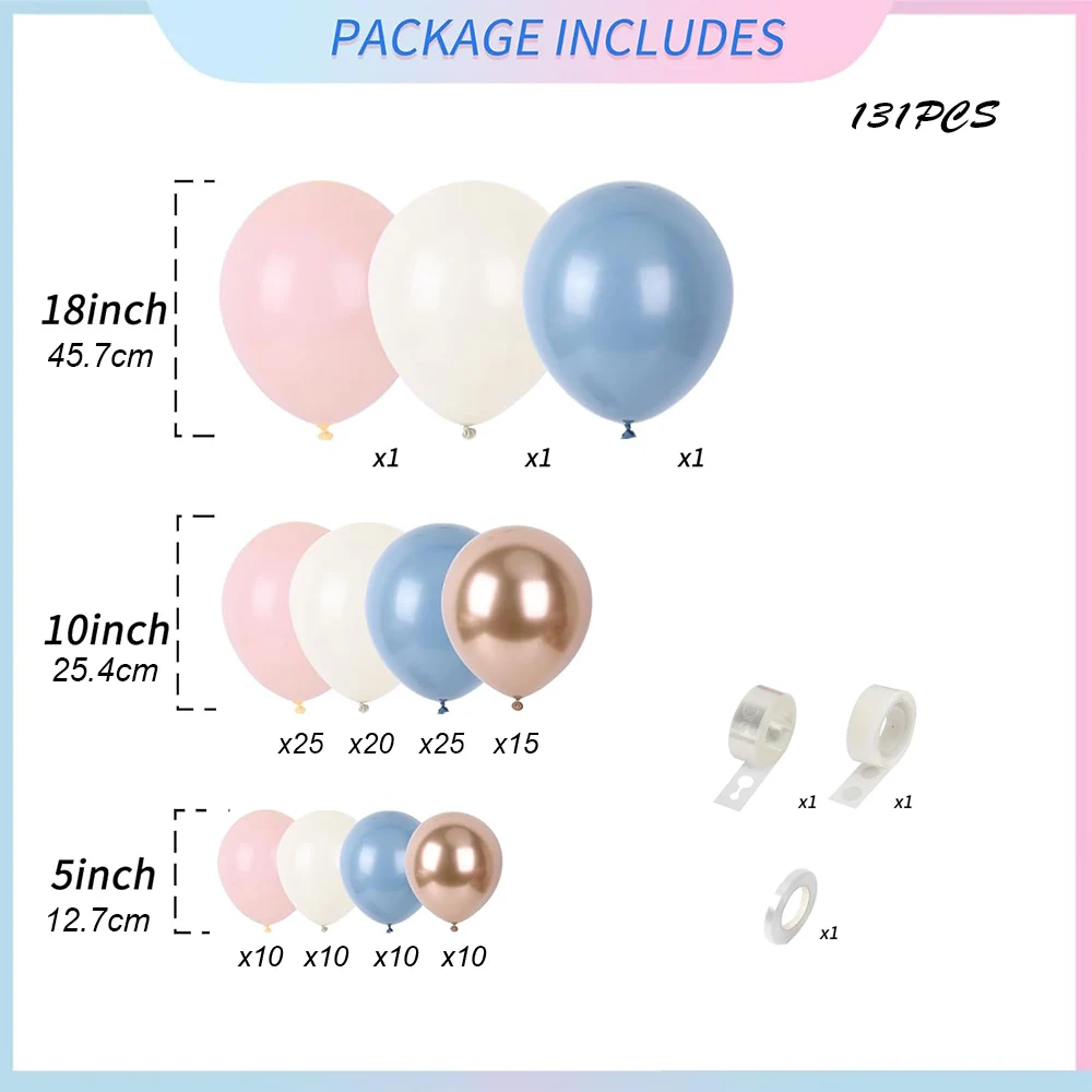 Набор гирлянд из латексных шар – обзор и цена Balloon Arch Kit
