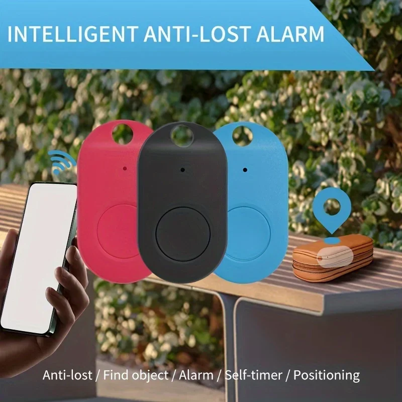 Mini localizzatore GPS Bluetooth 4.0 Dispositivo anti-smarrimento Borsa per bambini per animali domestici Monitoraggio del portafoglio per IOS Android Smart Finder Locator Amagi