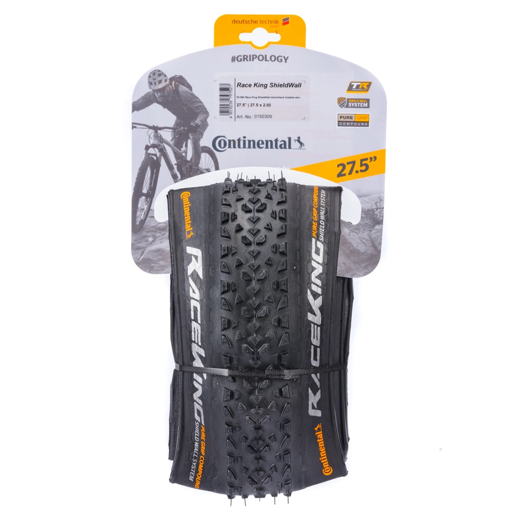 CONTINENTAL RACE KING Pneu 27.5x2.0/2.2 Original MTB Folding Bicycle Tire MountainTubless TR Bike Tyre XC Off-road Cycling Parts