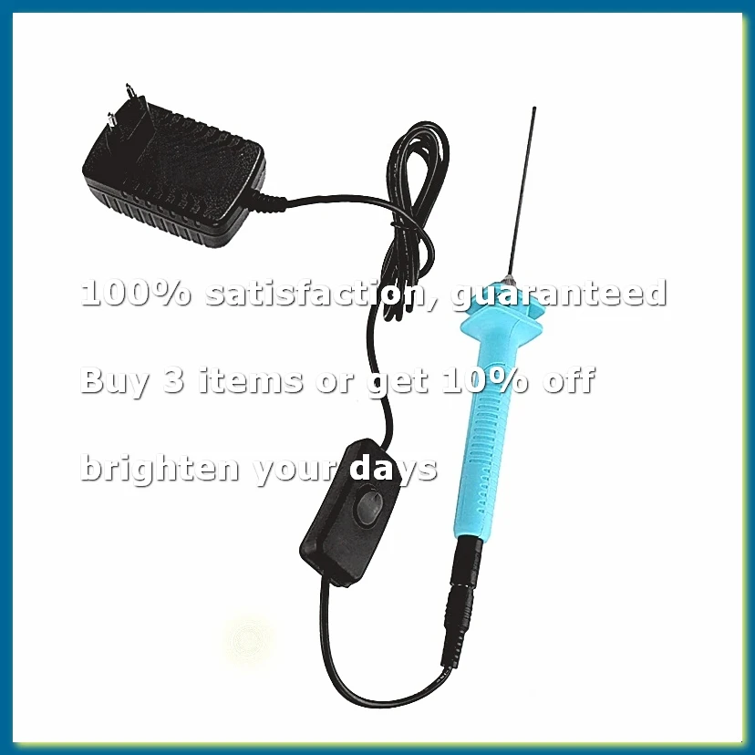 Electric Hot Wire Foam Cutter - 4 Inch Precision Cut, Fast Heating, Ergonomic Handle EU Plug