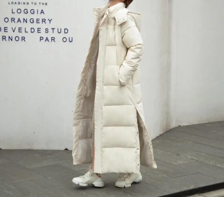 Izmestyeva Long Hooded Jacket Solid Color 5