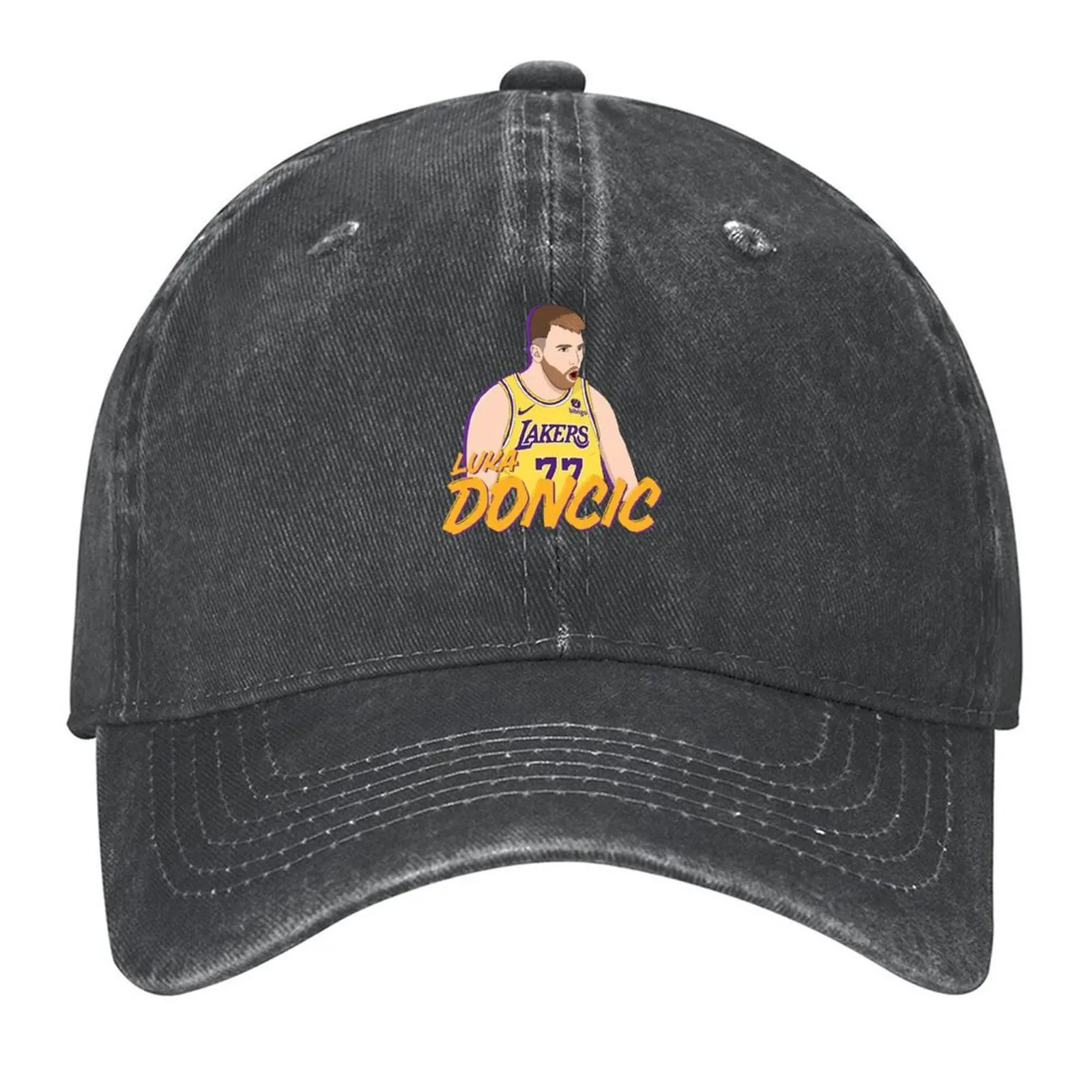 

Luka Doncic Lakers Baseball Cap New In The Hat Beach Bag Big Size Hat golf hat genuine Mens Caps Women's