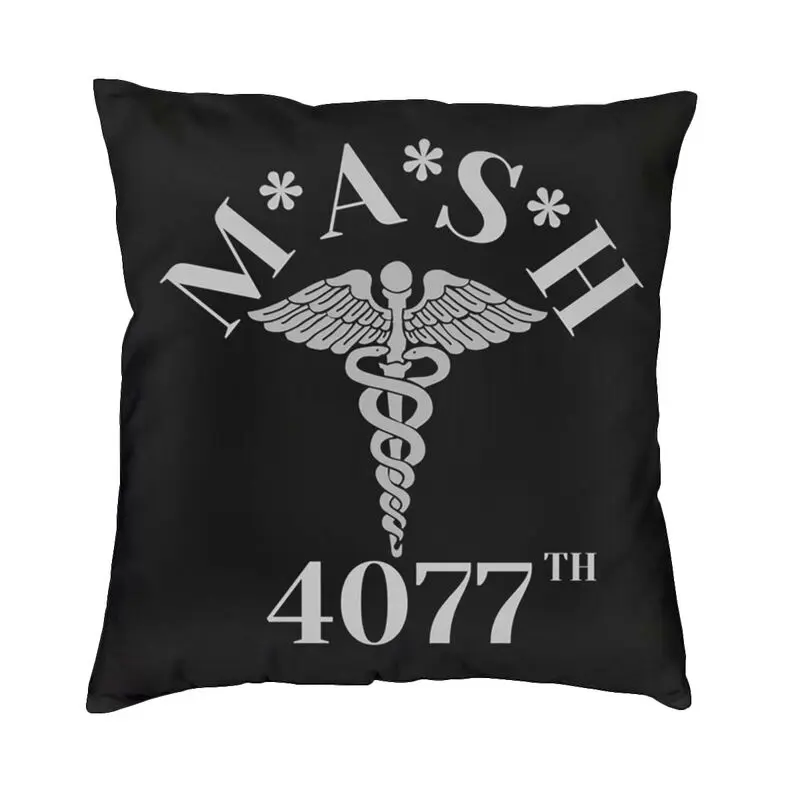 Personalized Mash 4077 US Army War Tv Square Throw Pillow Case Decoration 3D Double Side Printed Cushion Cover for Sofa