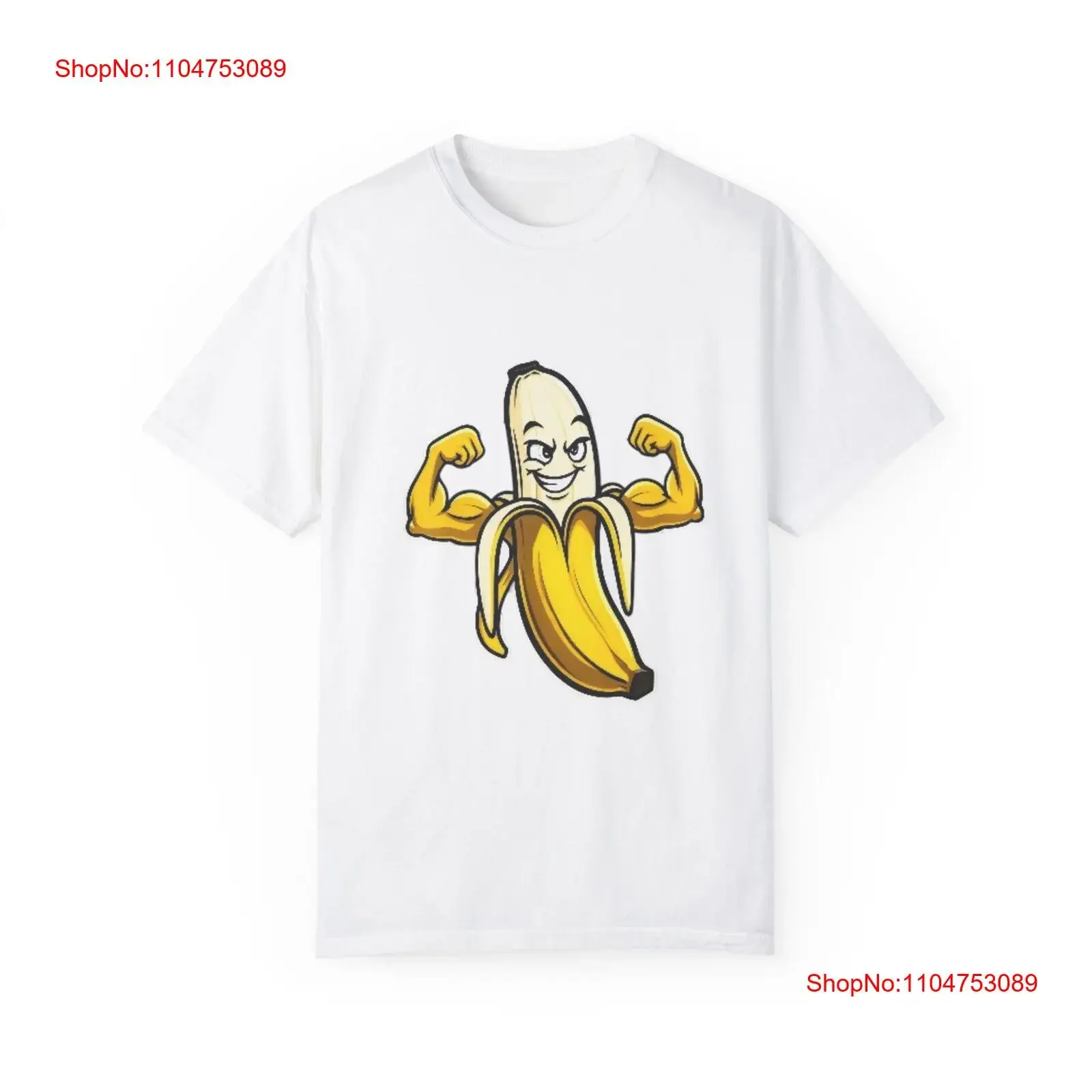 Fun Banana Muscle T Shirt Perfect for Lovers Gym Motivation vintage Washed graphic designer clothes Casual Unisex