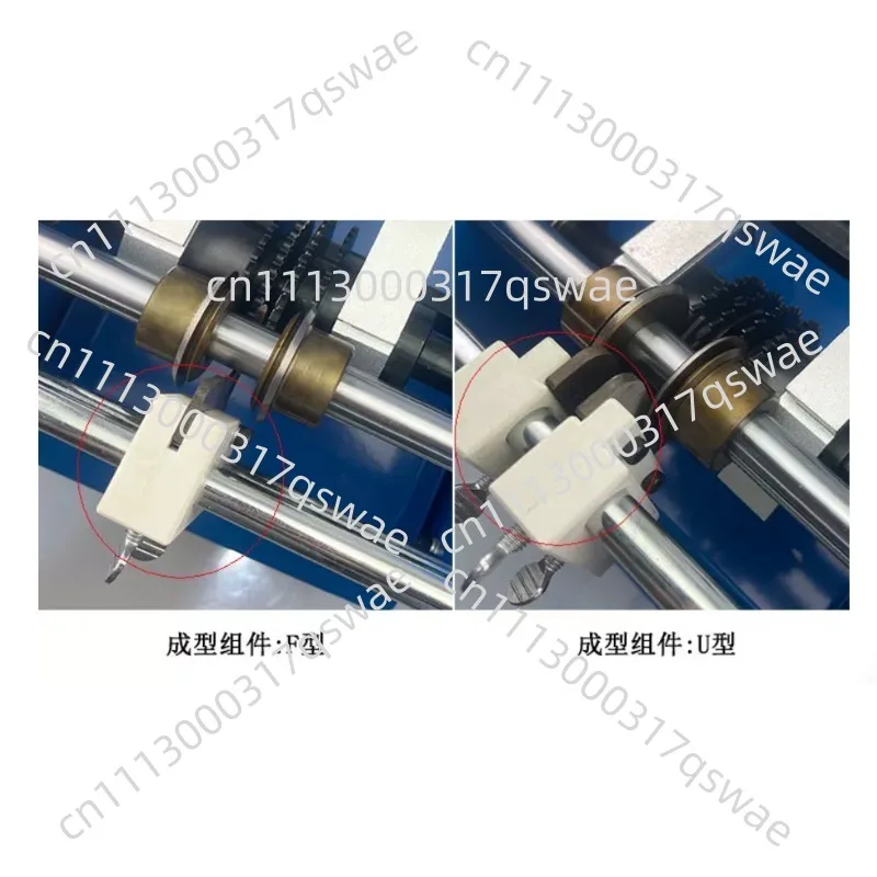 Axial Lead Resistor U F Type Bending Cutting Forming Machine Electronic Component Resistor Molding Processing Equipment