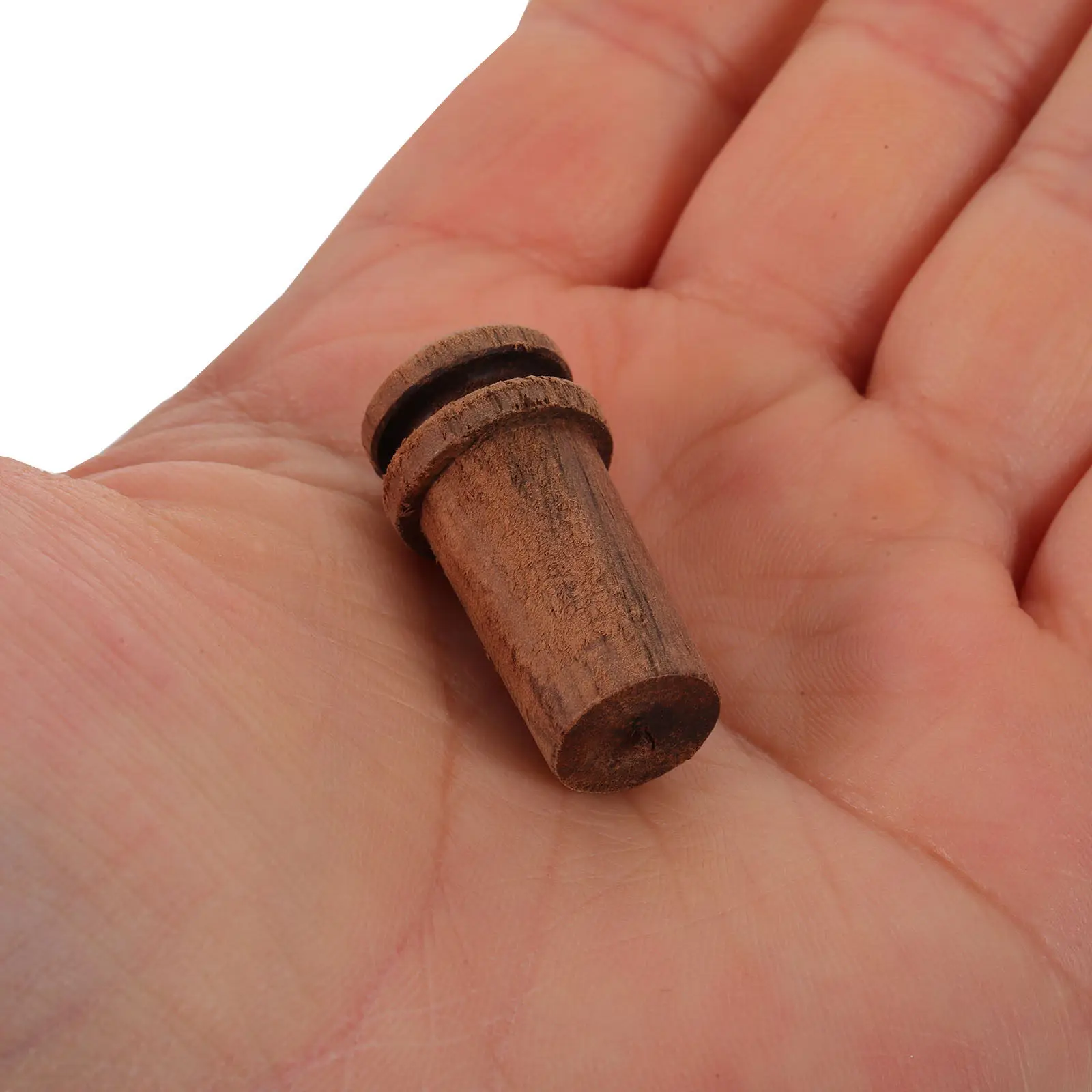 Handcrafted Wood Acoustic Guitar Strap Button Lock Pin Enhanced Stability Strap Fastener for Electric Bass Ukulele Replacement