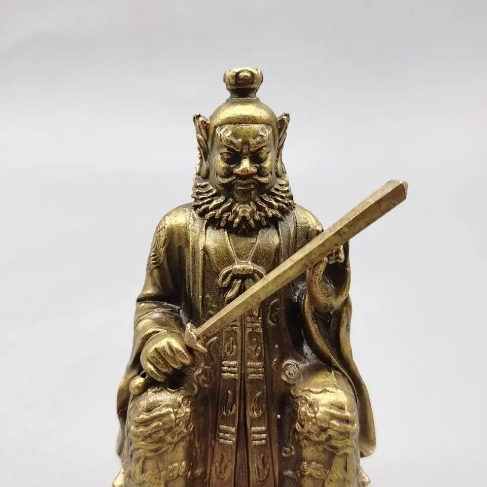 Zhang Tianshi Copper Ornament Chamfestatue Buddha Statue for Home Decoration