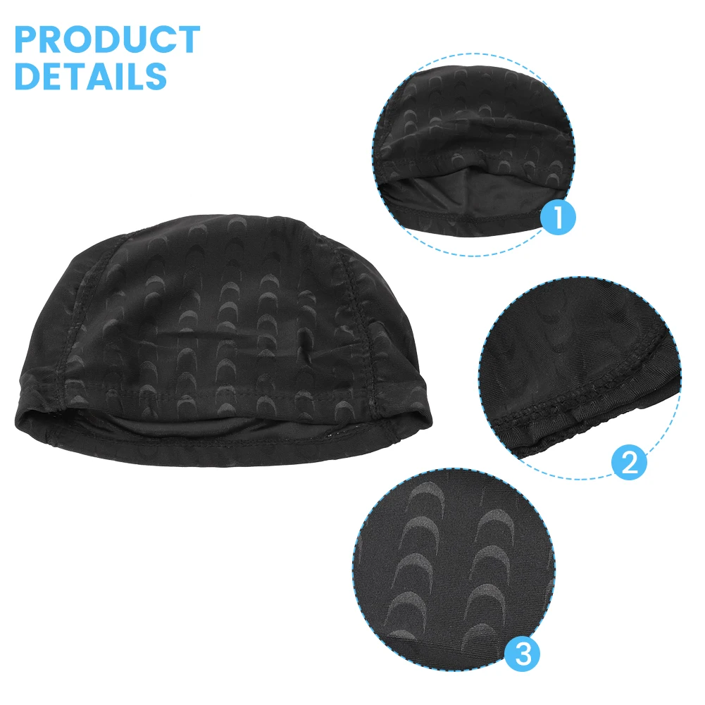 High Quality Brand New Swimming Hat Cap Lightweight Nylon Head Cover High Comfort Sport Accessories Unisex Waterproof