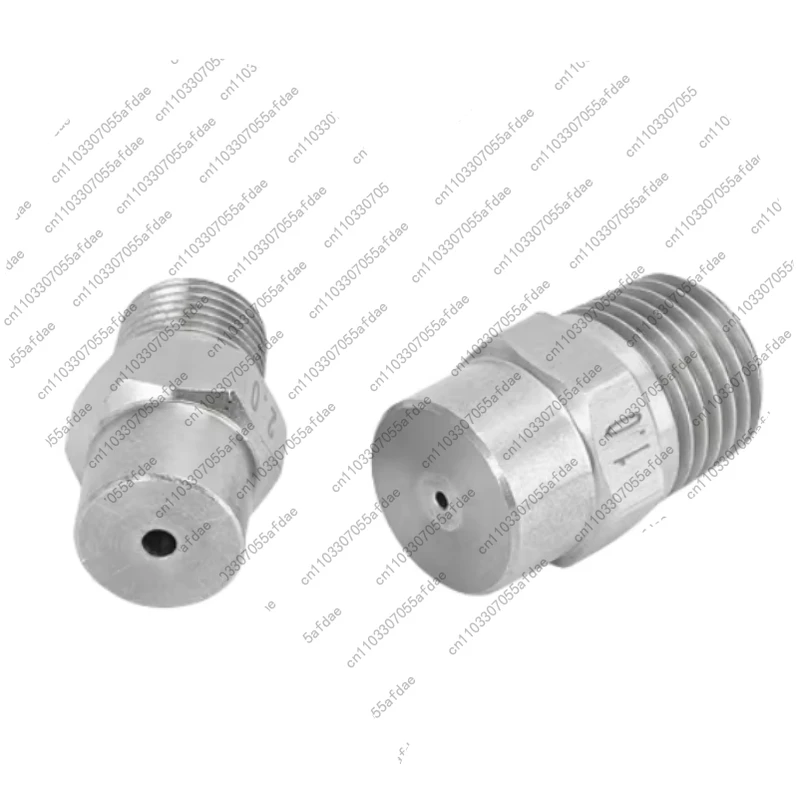1pc stainless steel high compression solid water atomizing sprinkler head solid cone nozzle 4 points external thread