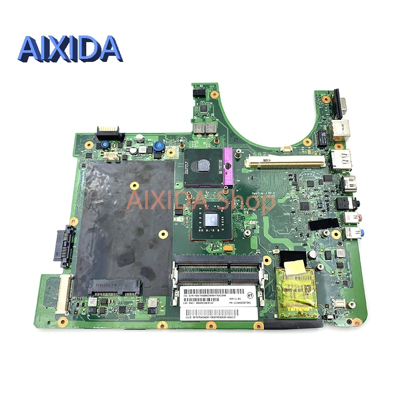 Aixida-acer aspire用ノートブックマザーボード,メインボード,pm45,ddr3,無料cpu,acer 6935, 6935g,mbatn0b002