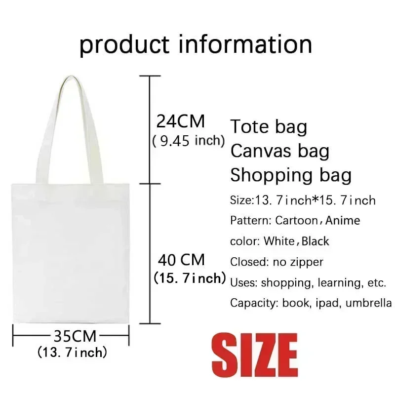 Semplice Face Line borsa a tracolla da donna Harajuku Shopper Shopping Bag Ladies riutilizzabile borsa bianca di grande capacità Tote Bag Casual