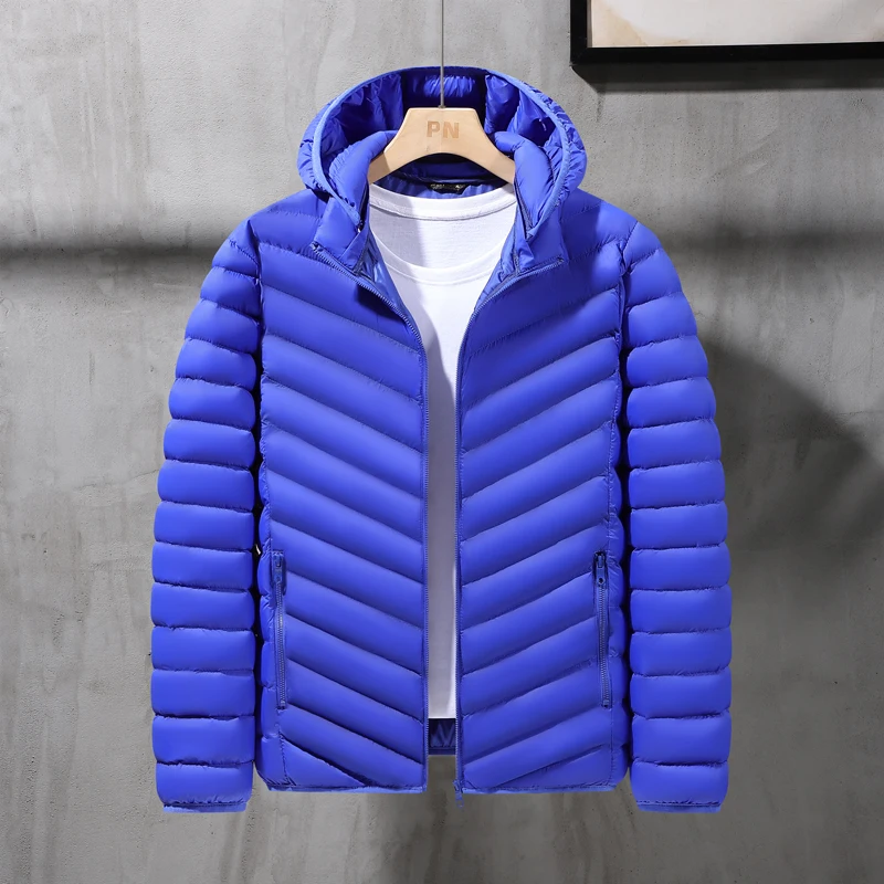 

New Mens Thick Warm Plaid Parkas Jacket Windbreaker Overcoat Winter Clothes Windproof Zipper Jackets Male Clothing Winter Jacket