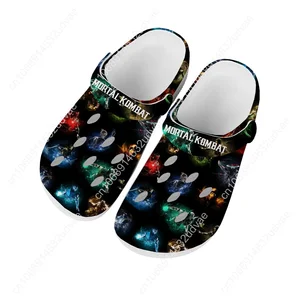 Mortal Kombat Sandals Men Women Teenager Fashion Water Shoes Popular Games Garden Breathable Comfort Beach Custom Slippers