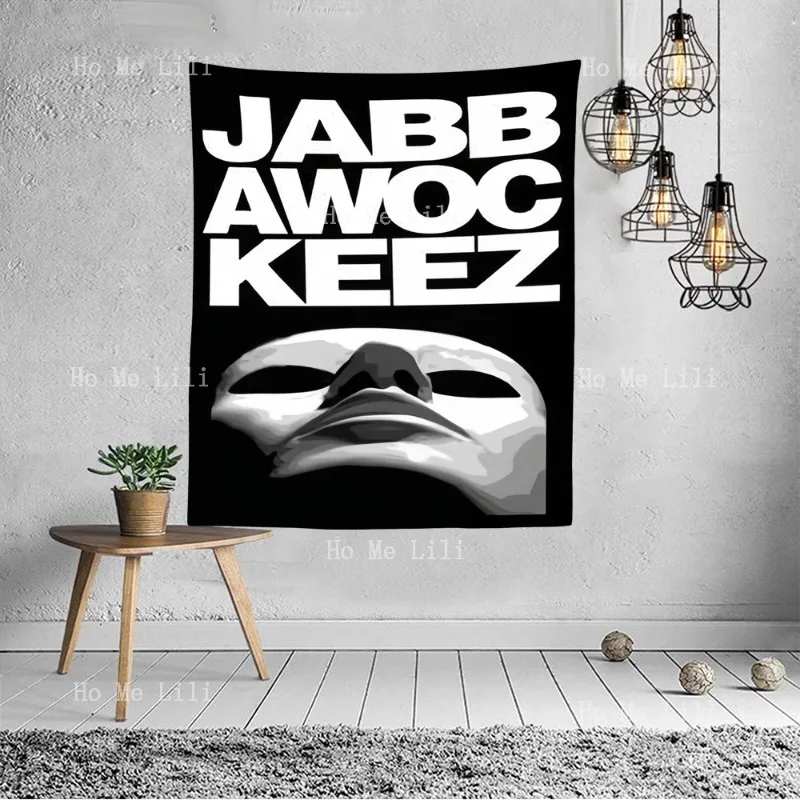Маска Jabbawockeez, черная подвесная для настенного гобелена, спальни, гостиной, современного дизайна