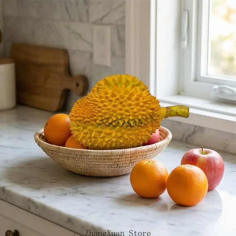 3XUF Simulation Durian Künstliches Simulations-Durian-Fälschungsfruchtmodell für Heimküchen Schrankdekoration – Detail 7