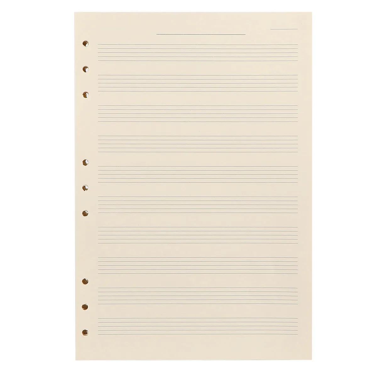 

100 листов 3-миллиметровой чистой бумаги для нот, профессиональный сменный блок, легко стирается, без ворса, идеально подходит для студенческих занятий и музыки