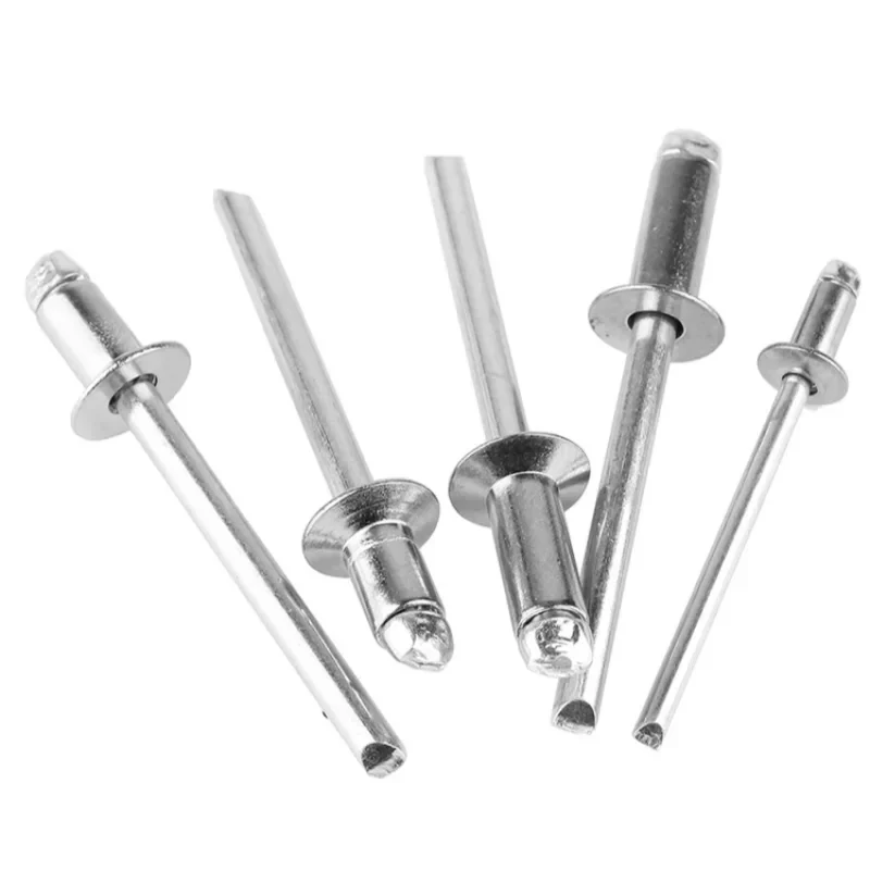 

M3-M5 304 Stainless Steel Blind Rivets / Pop Rivets Dome & Countersunk Head Self-Plugging Rivet (10/20/30pcs)