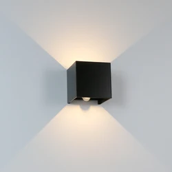 Wall Light Powered By Battery With Human Body Sensor Aluminum Material For Indoor Living Room Bedroom Corridor Stair
