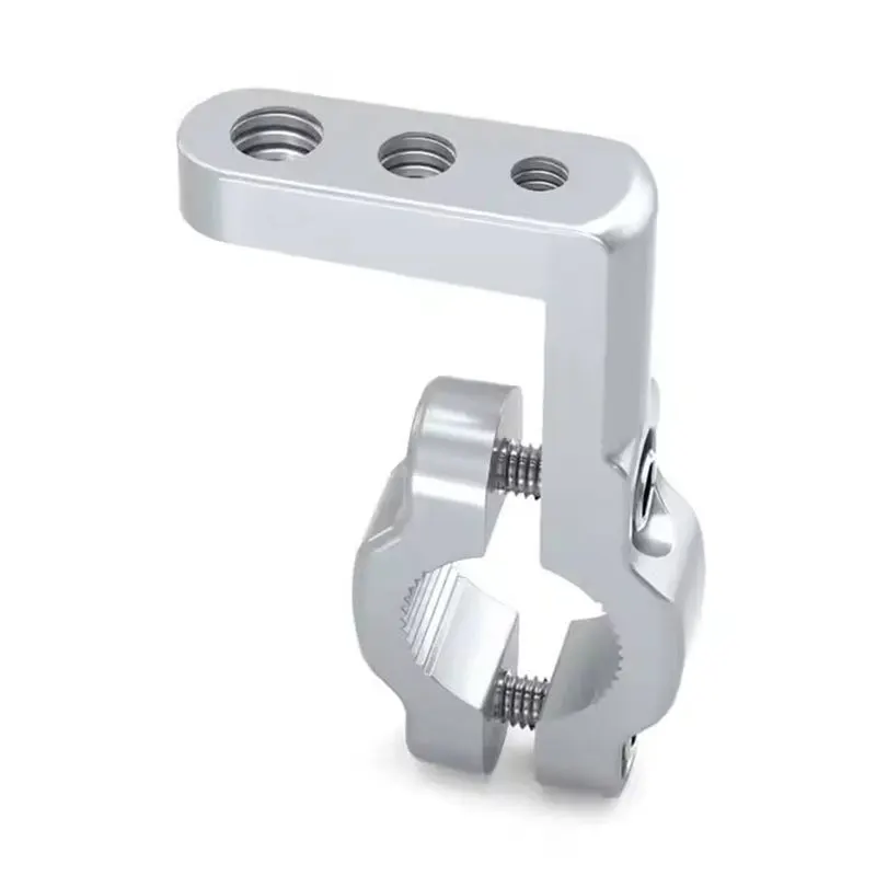 دراجة نارية دراجة تمديد قوس توسيع حامل المقود جبل الهاتف المحمول الملاحة حامل للأنابيب قطر 22 مللي متر #5