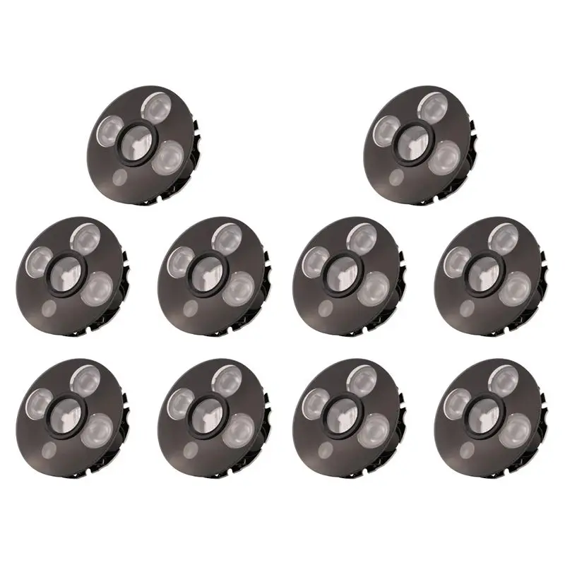 ABKN-10X 3 Array IR Led Spot Light Infrared 3X IR LED Board For CCTV Cameras Night Vision (53Mm Diameter)