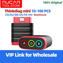 VIP 10-100 pcs Thinkdiag mini Code Reader OBD2 Scanner All System Diagnosis Car Obd2 Diagnost Scanner Auto Diagnostic Tools