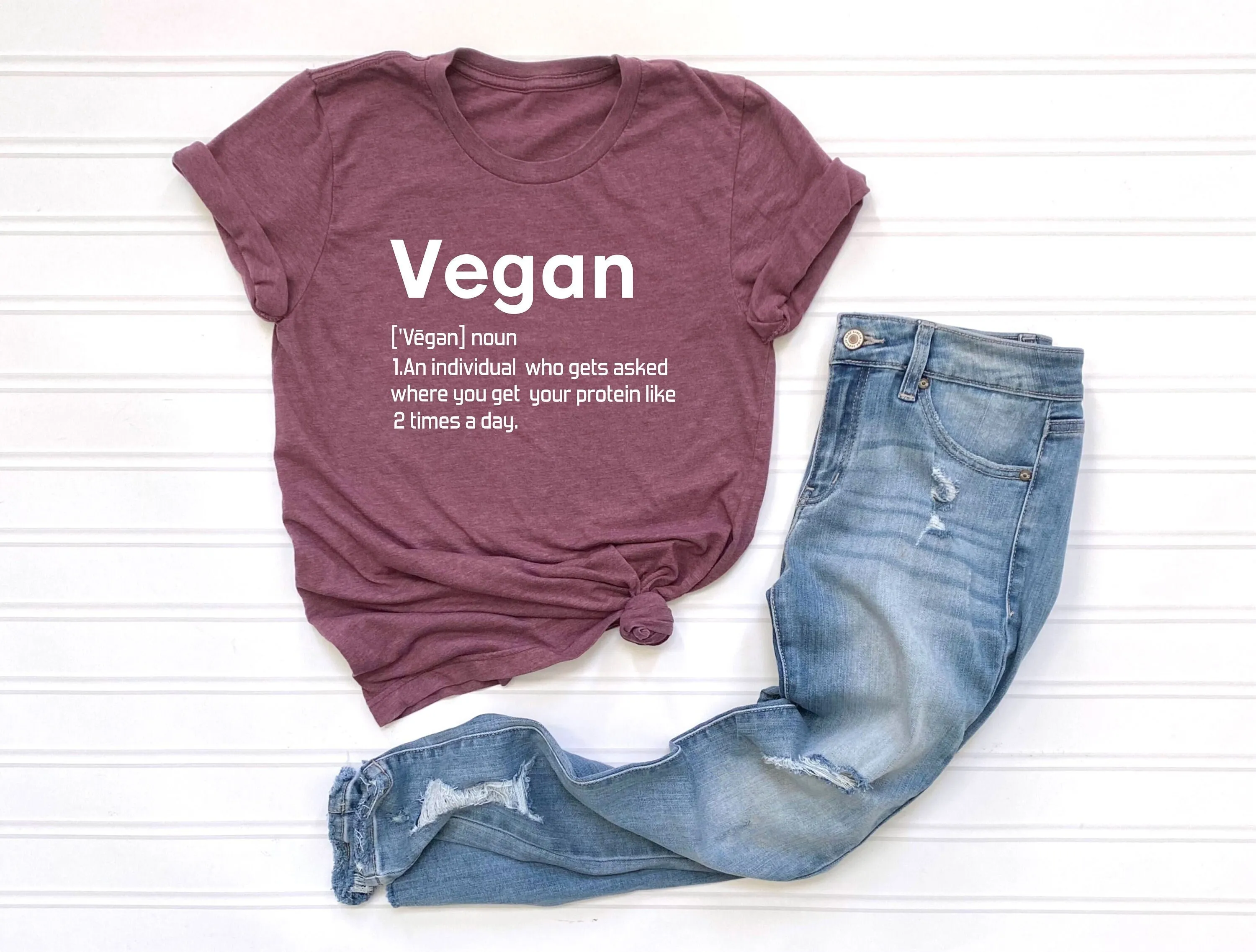 Vegan T Shirt Funny Vegetarian Definition Women Herbivore Plant Lover