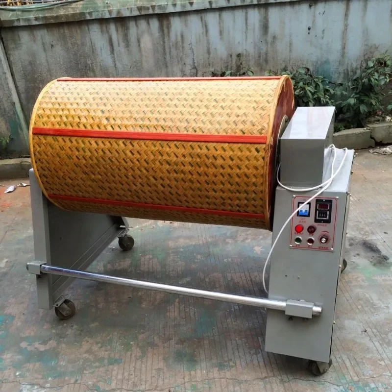 Speed regulation wave green machine tea shake green machine with high-quality bamboo cage