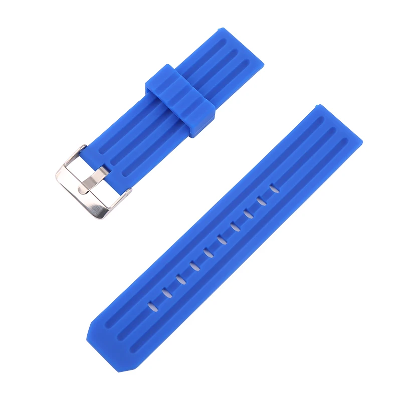 Accessori per orologi Cinturino per orologio intelligente da uomo e da donna in gomma siliconica impermeabile e resistente al sudore da 22 mm