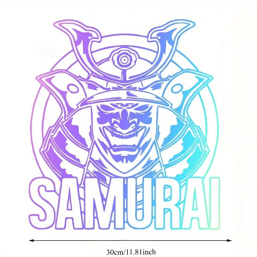 Japanese Warrior - Themed Samurai Car Decal, Stand Out Auto Sticker, Distinctive Automotive Styling Item