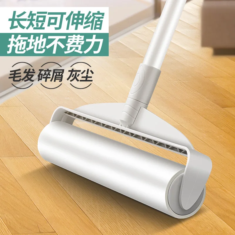 New Xiaomi Long Handle Large Replacement Core Lint Roller To Clothes Floor Pet Cat Hair Removal Brush Tear Cleaner Sticker Paper