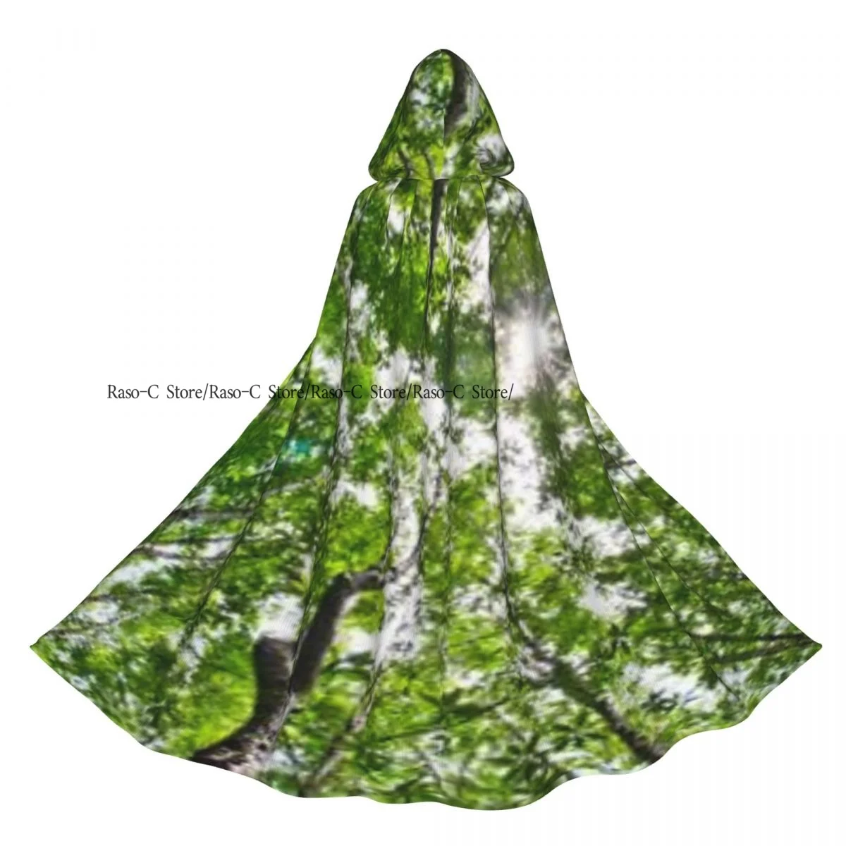 

Hooded Cloak Unisex Cloak with Hood Mangrove Forest In Southeast Asia Cloak Vampire Witch Cape Cosplay Costume