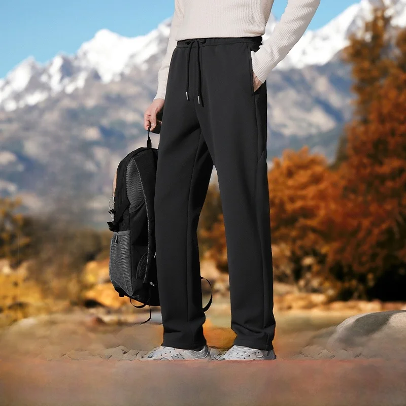 

Уличные термобелье на подкладке Thiened 3D на заказ осень-зима для мужчин и женщин пара повседневные брюки дышащее полиэфирное волокно