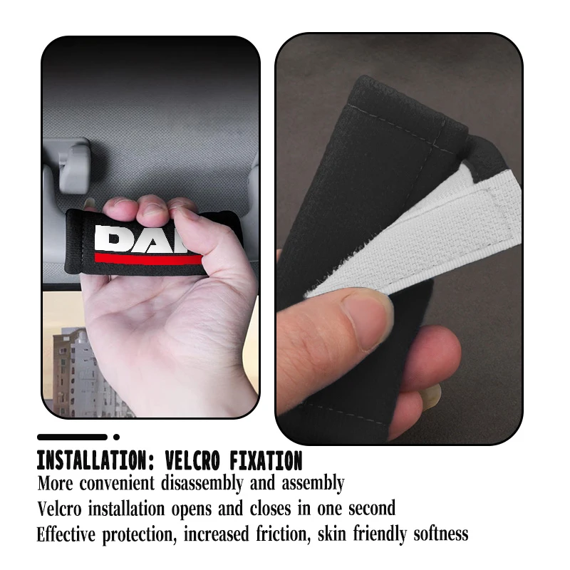 Car Door Handle Anti Scratch Handle Protector Pad Accessories For DAF XF 95 105 CF LF VAN view 5
