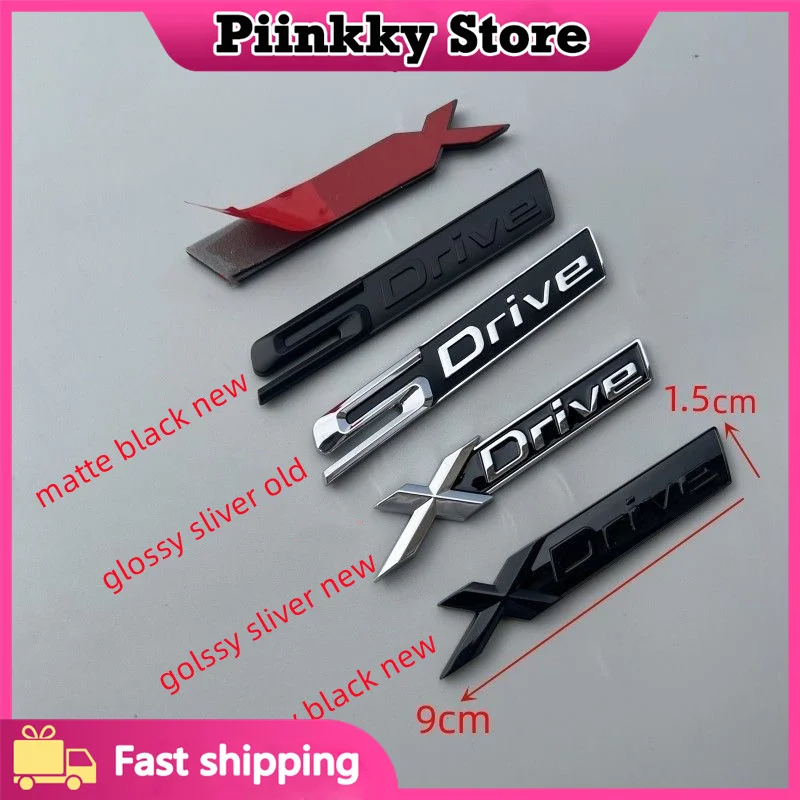 

3d ABS Car Trunk Badge For F30 520d X3 E83 E61 E90 320i 528i F02 525d X1 X5 X6 Xdrive X drive Emblem Sticker Accessories