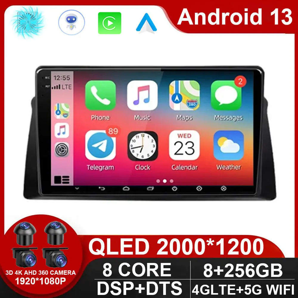 Radio samochodowe Android 13 multimedialny odtwarzacz wideo dla lifana 720 2013 - 2015 nawigacja GPS Autoradio Carplay jednostka główna bez DVD 2DIN