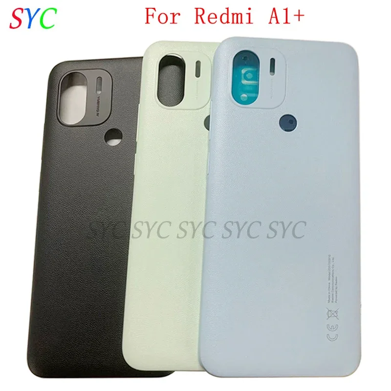 

Back Door Battery Cover Housing Case For Redmi A1+ A1 Plus Rear Cover with Logo Repair Parts