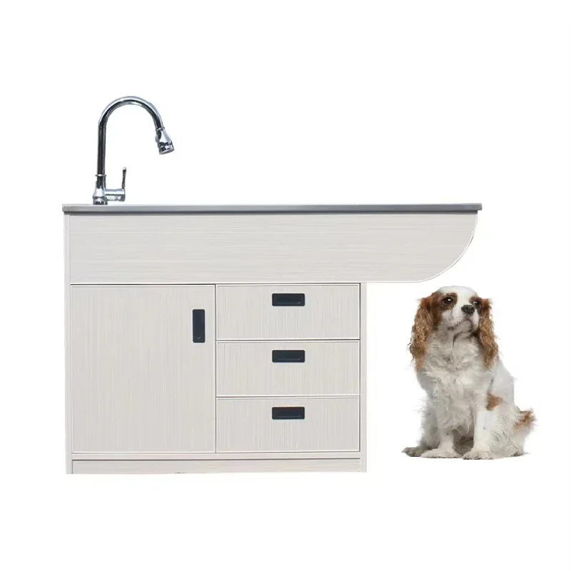 Pet Diagnostic Disposal Table for Veterinary Animal, Stainless Steel Vet  Diagnostic Surgical Disposal Table for Dog Surgical