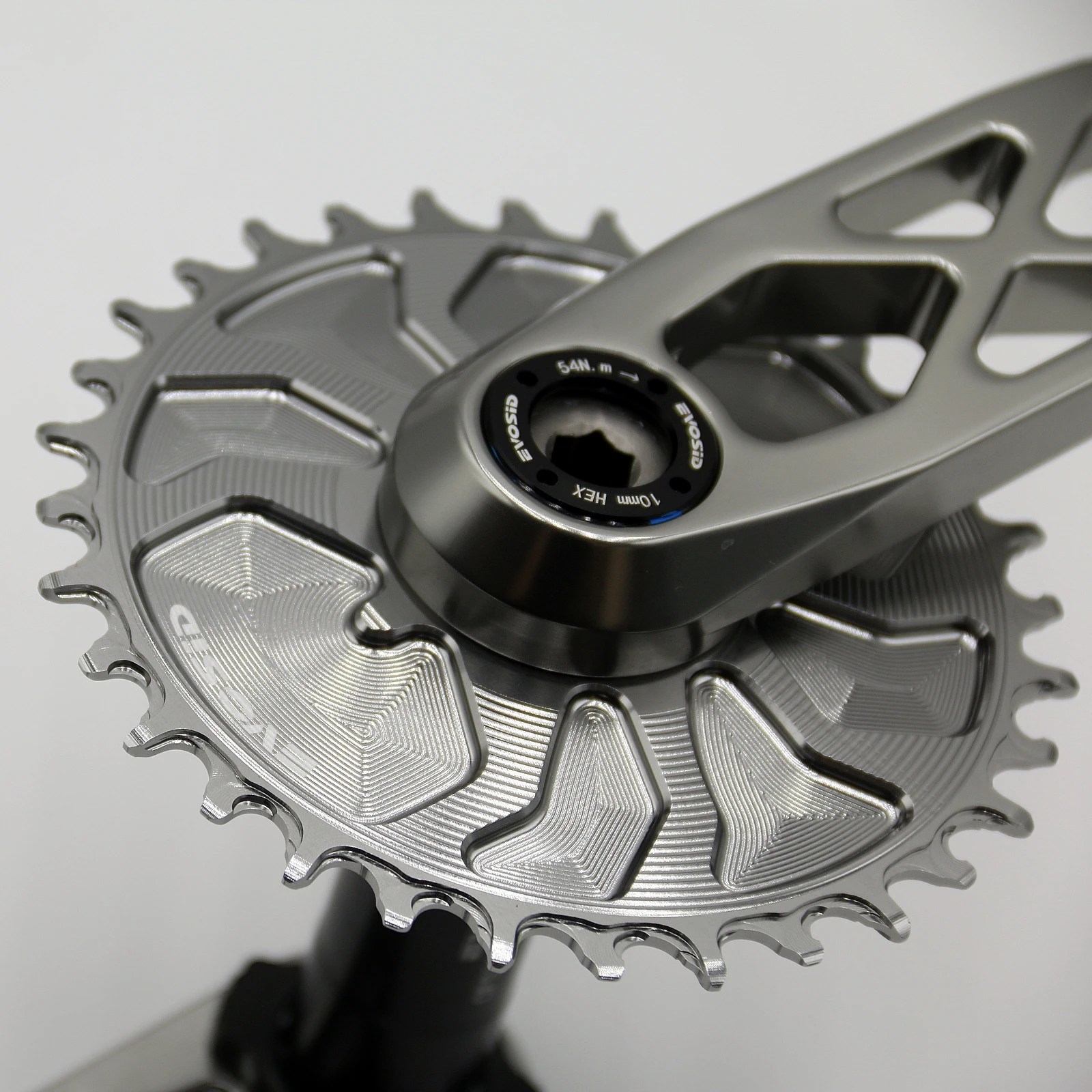 EVOSID MTB Bike Crankset 160/165/170/175mm Downhill Mountain Bicycle Crank Chainring 32T 38T MTB Bike Crank 11/12S For Enduro AM