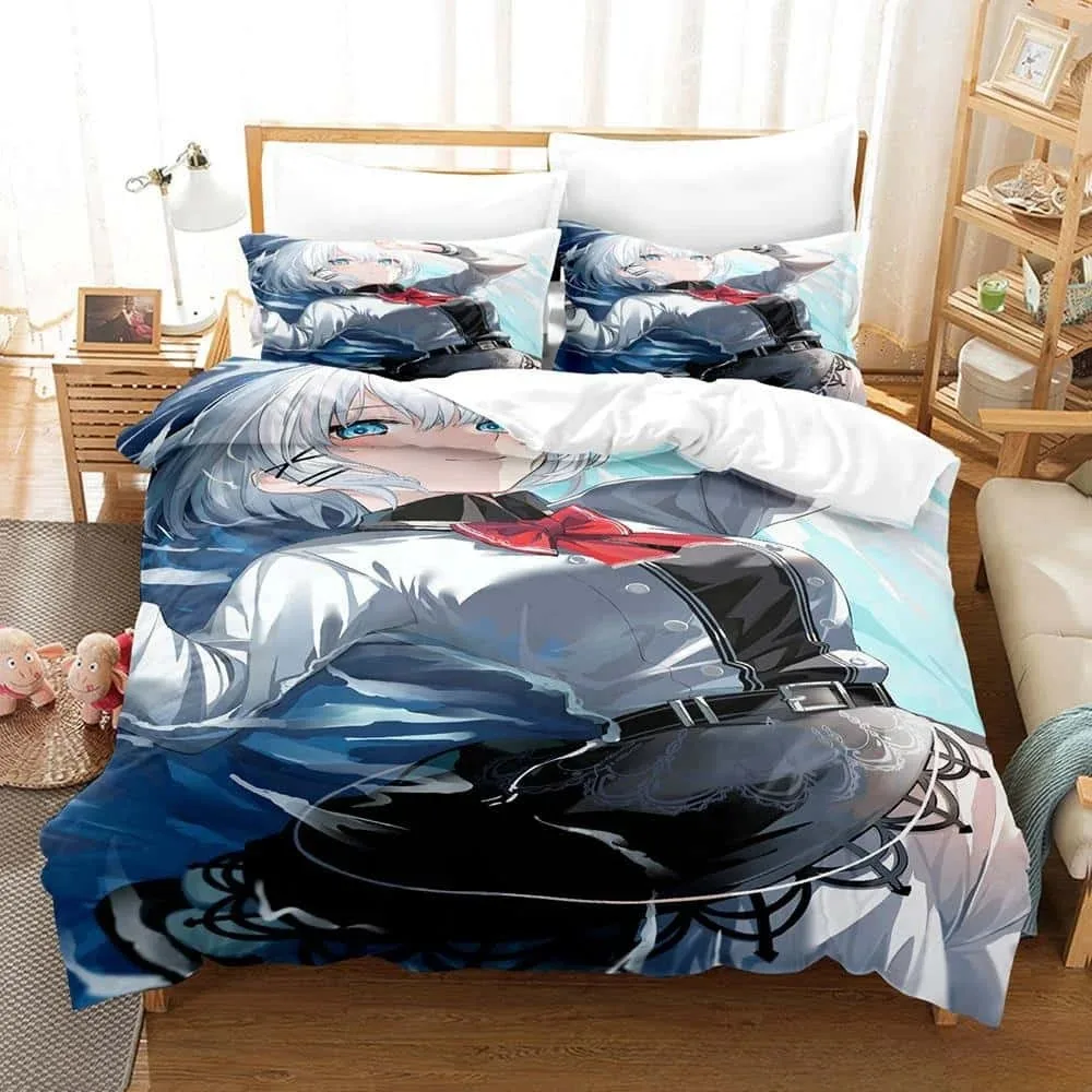 

New Anime The Detective Is Already Dead Bedding Set Single Twin Full Queen King Size Bed Set Adult Kid Bedroom Duvet cover Sets