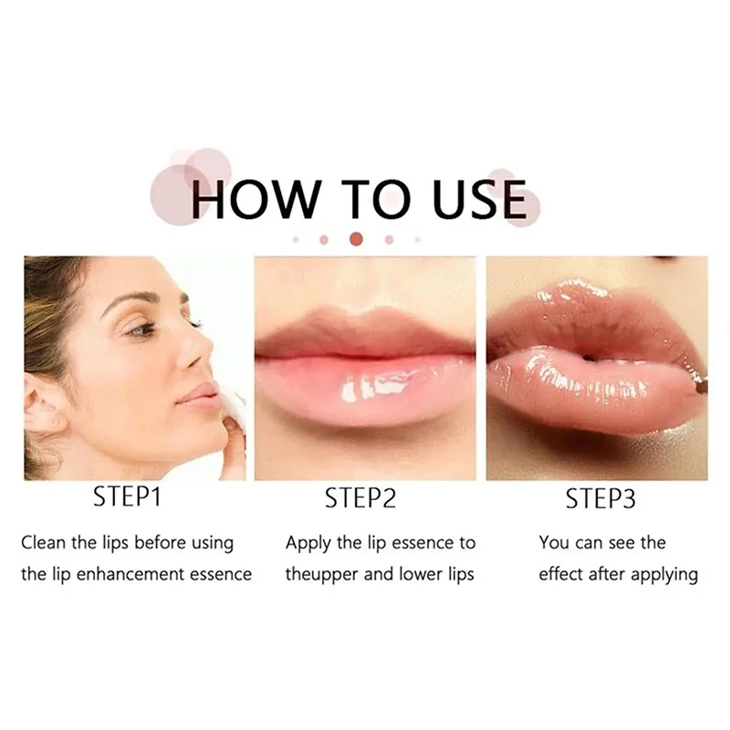 Langdurige Lip Voller Serum Instant Volumiserende Essence-Olie Verhoogt Elasticiteit Herstel Lip Fijne Lijntjes Sexy Schoonheidscosmetica