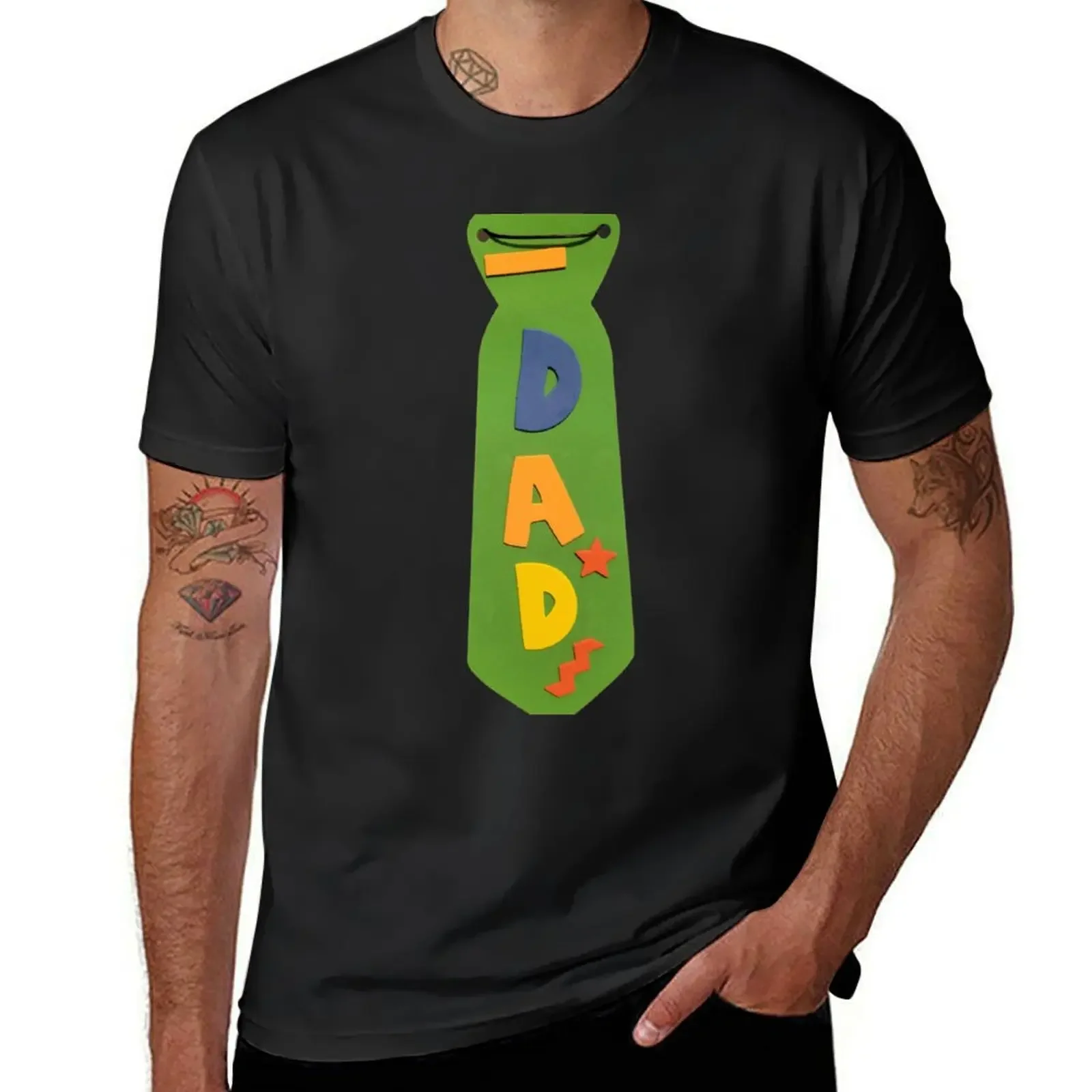 Dad Tie T-Shirt boys whites shirts graphic tees mens graphic t-shirts pack