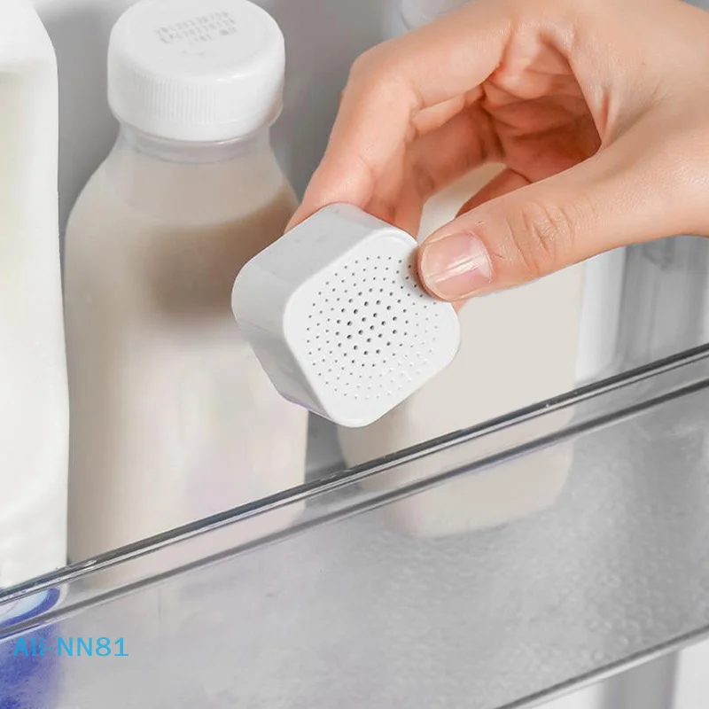 【N】6 uds caja de eliminación de olores de refrigerador bolsas de purificación de carbón activado reducción de formaldehído juego de herramientas desodorizantes asépticos para el hogar
