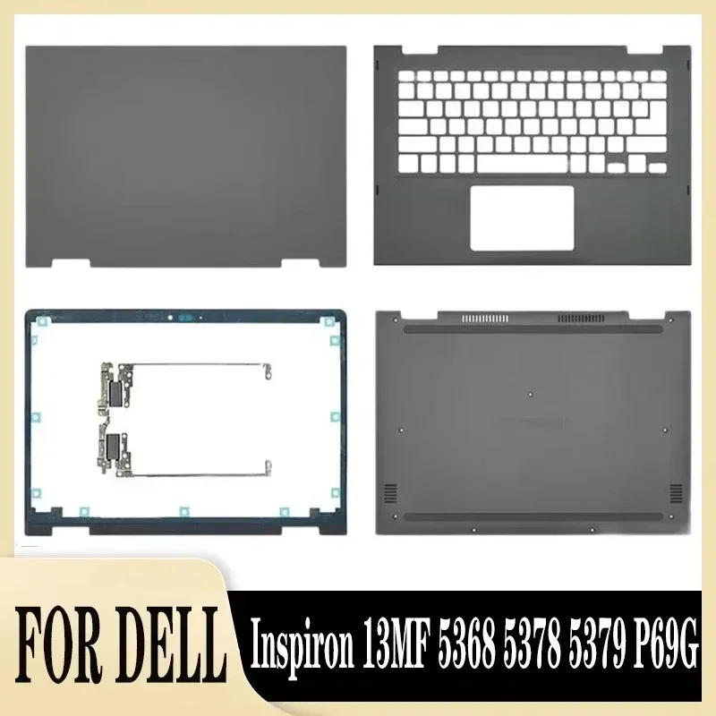 

New for Inspiron 13MF 5368 5378 5379 P69G LCD Screen Back Cover Front Bezel Palm Rest Top Lower Case 13 Inch