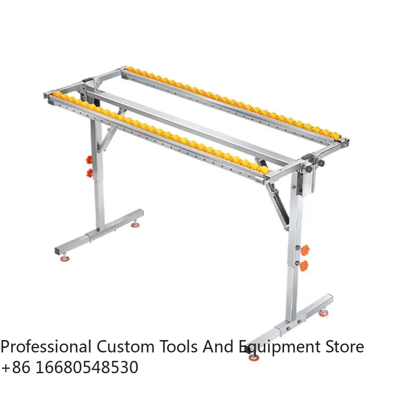 DaGood Quality Double Row ABS Wheel Roller Track and Support Frame Transport Device for Sliding Table Saw