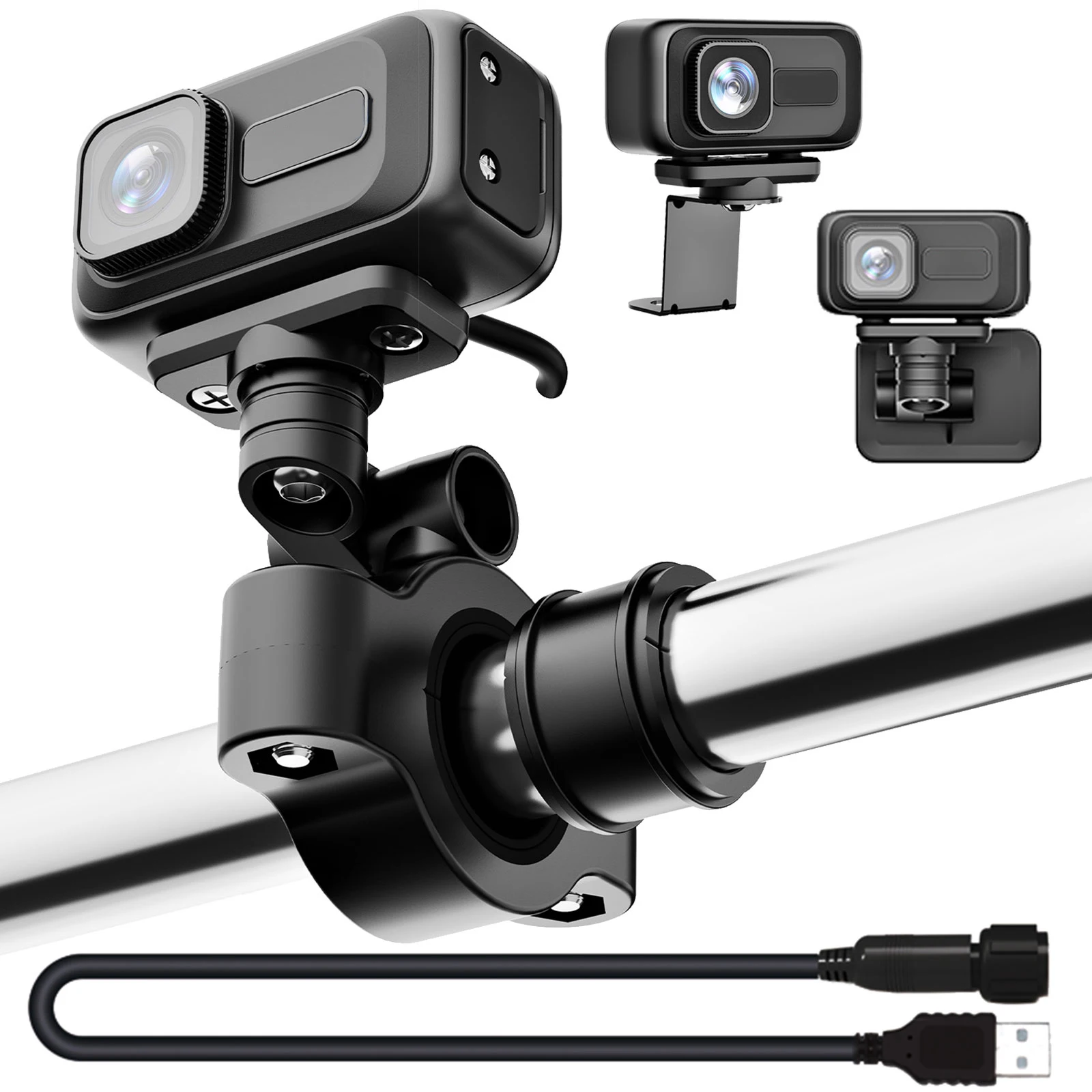 

Motorcycle Dash Cam DVR Video Recorder Motorcycle Dvr 2K Camera IP65 Waterproof Support Wifi For Motorsports Motorcycles