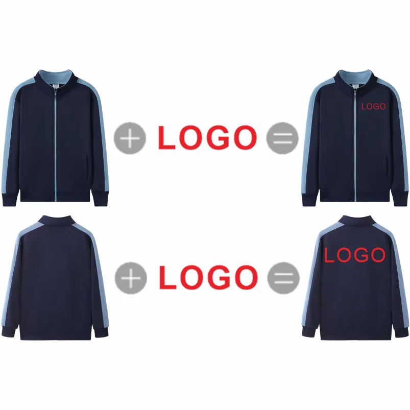 Customized Hoodie Work Clothes Custom Advertising Shirt Group Build Party Plus Fleece Thickened Company Printed LOGO Coat 2024